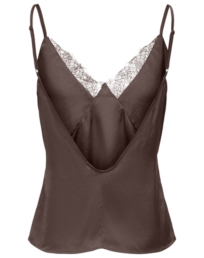 Only - ONLFaraya Strap Lae Satin Top - Shopping Bag